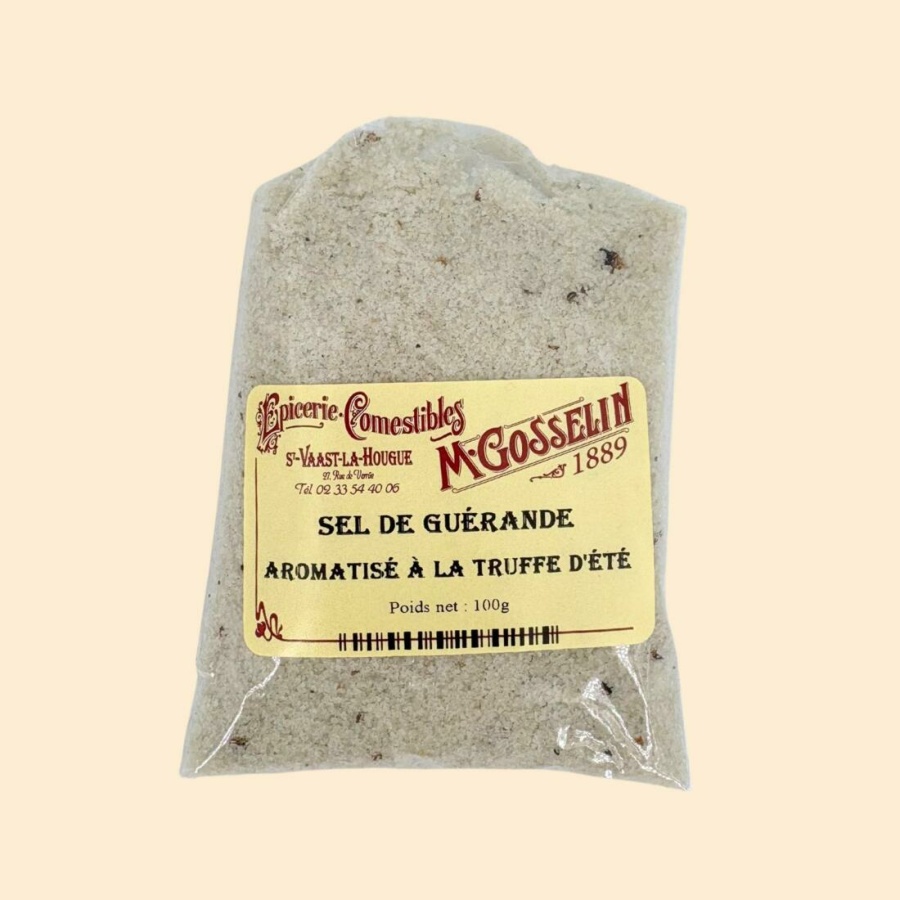 Sel de Guérande aromatisé à la truffe