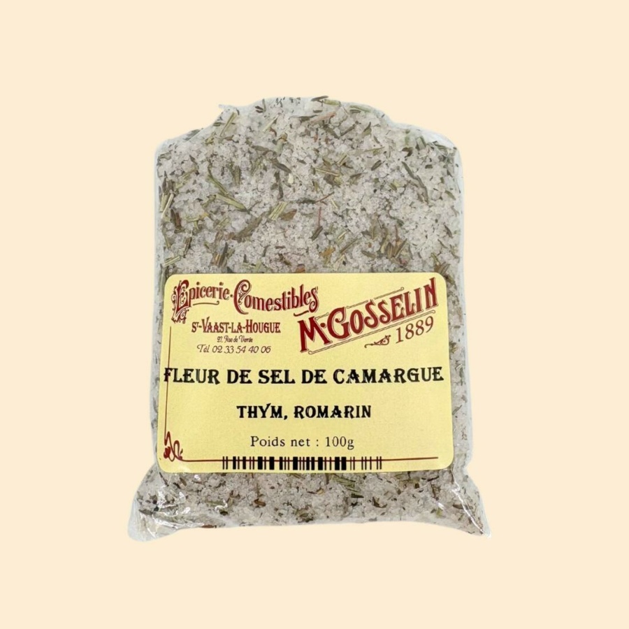 Fleur de sel de Camargue - thym et romarin