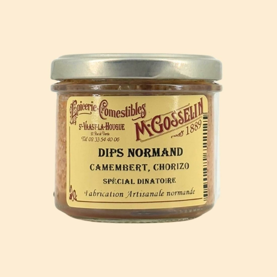 Dips Normand camembert, chorizo